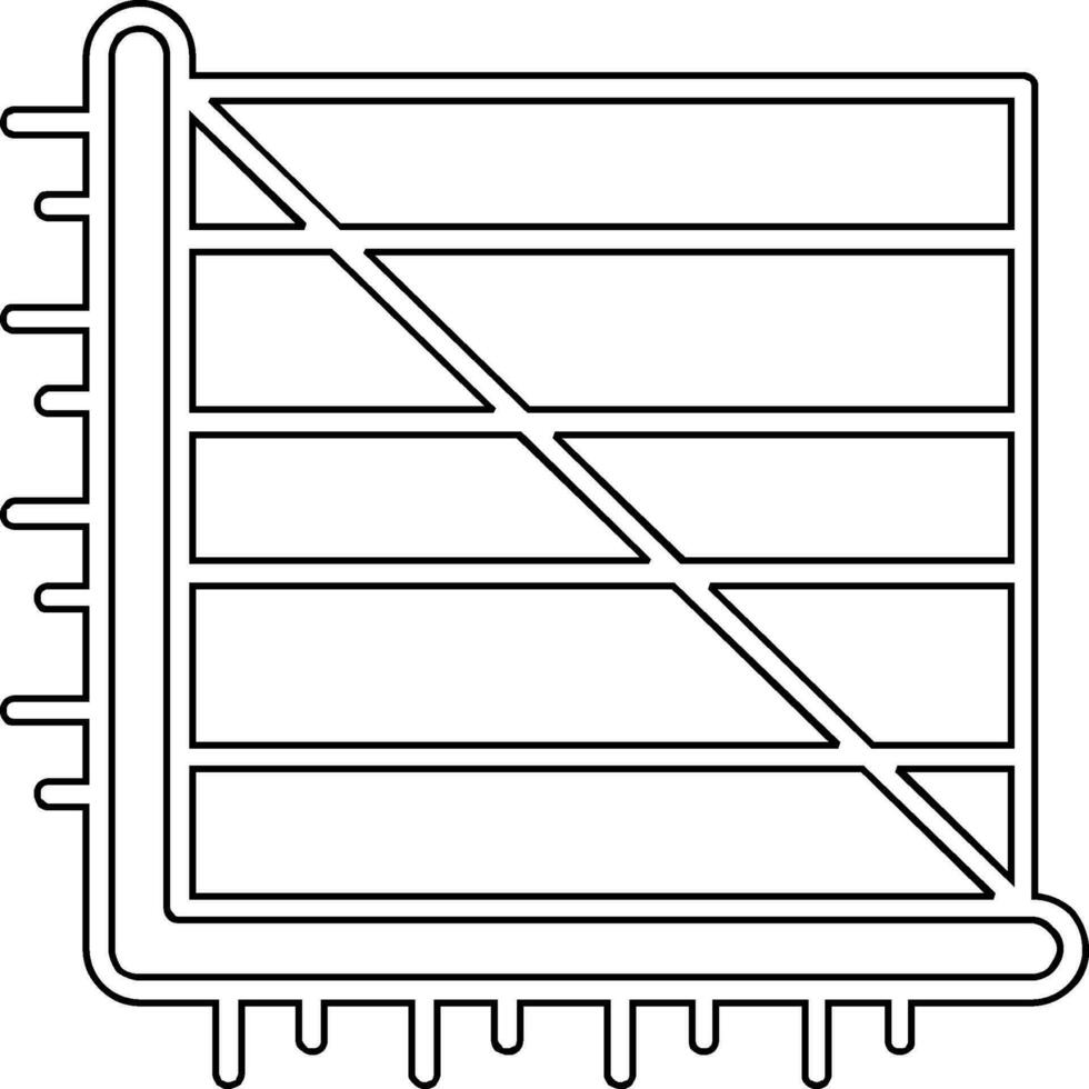 matriz vector icono