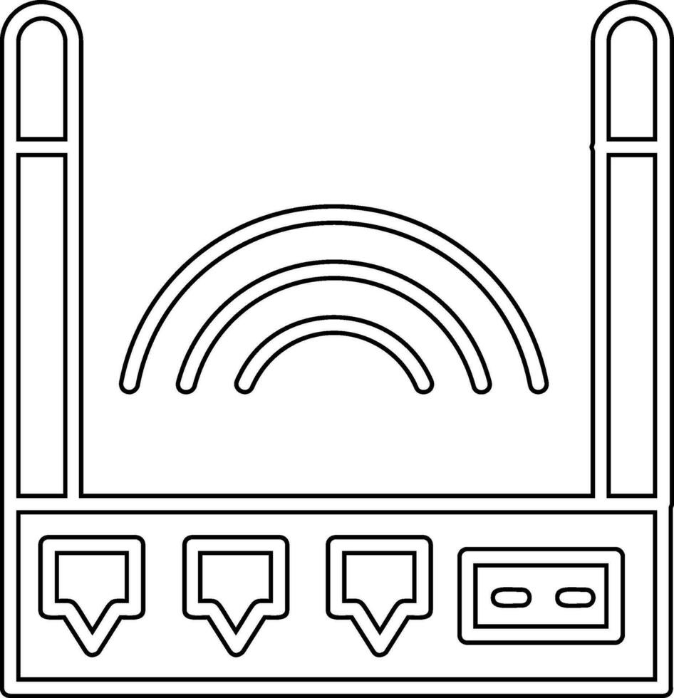 Router Vector Icon