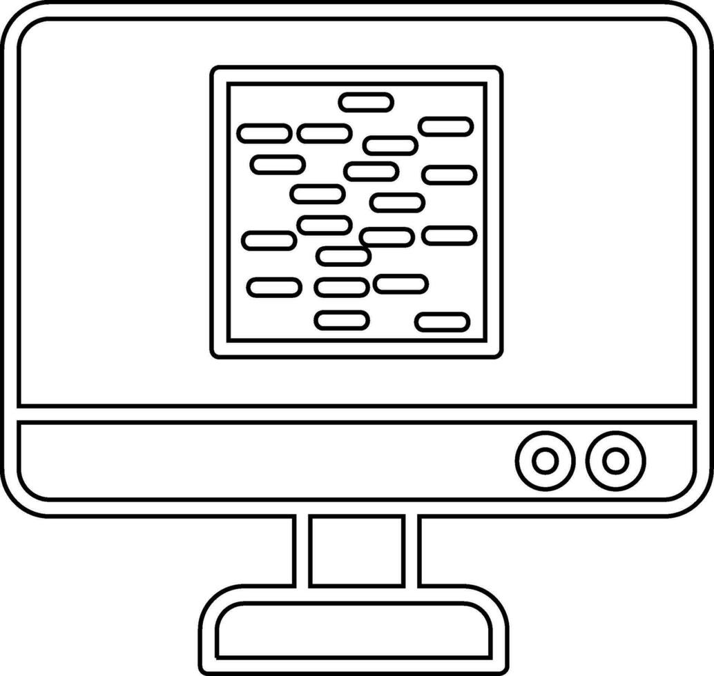 Braille Vector Icon