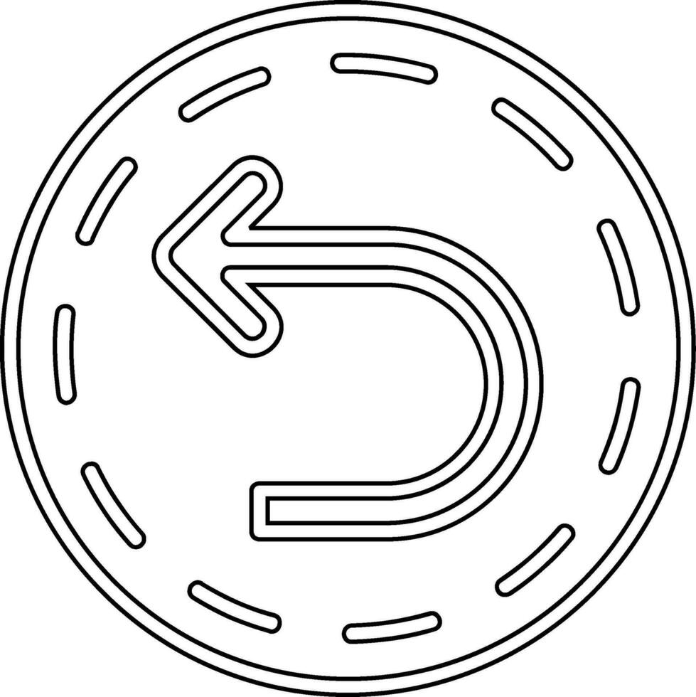 Back Arrow Vector Icon