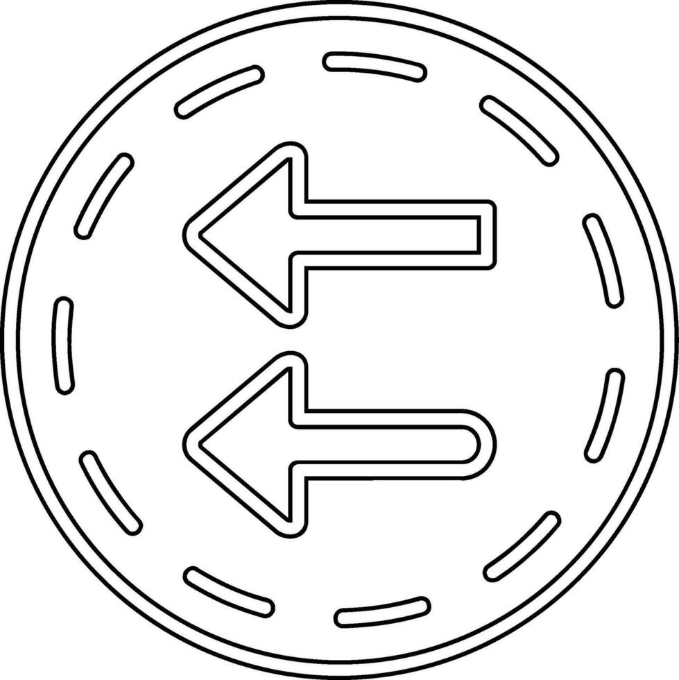 Fast Backward Vector Icon