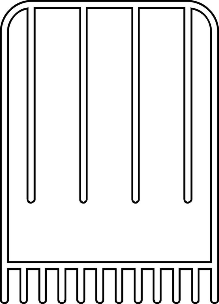Towel Vector Icon