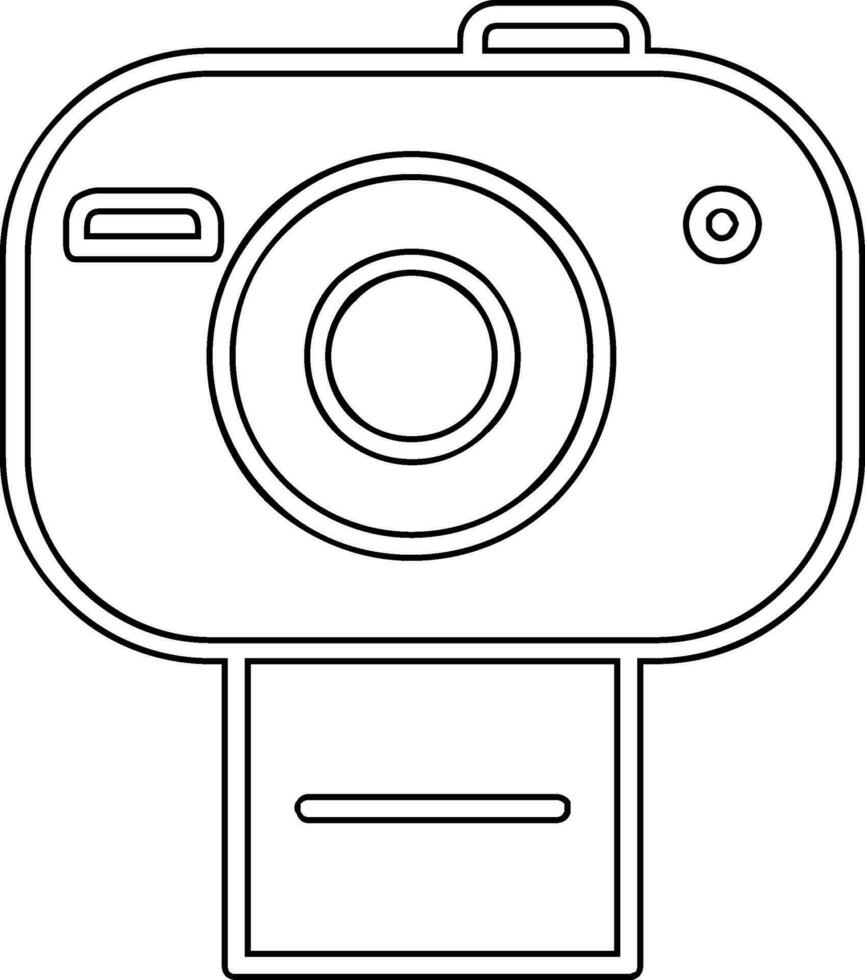 Photo Camera Vector Icon