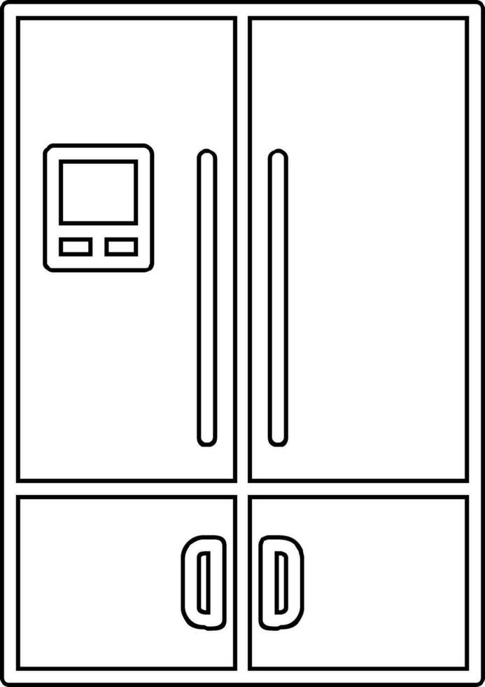 Fridge Vector Icon