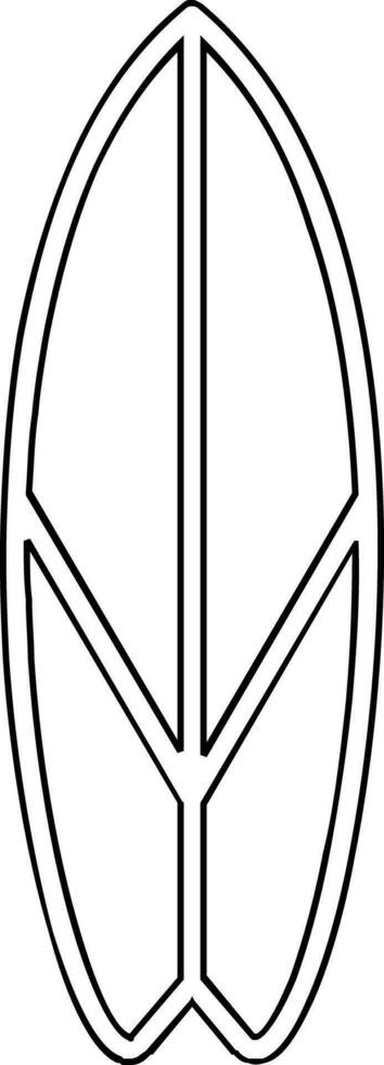 Surfboard Vector Icon