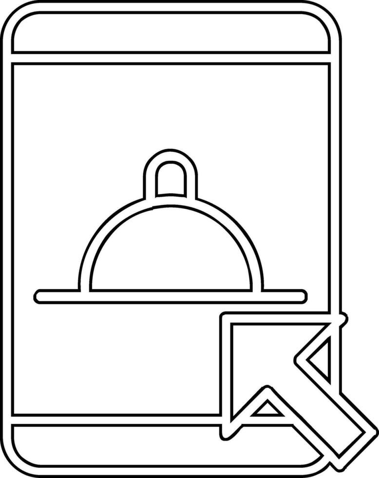 Order Food Vector Icon