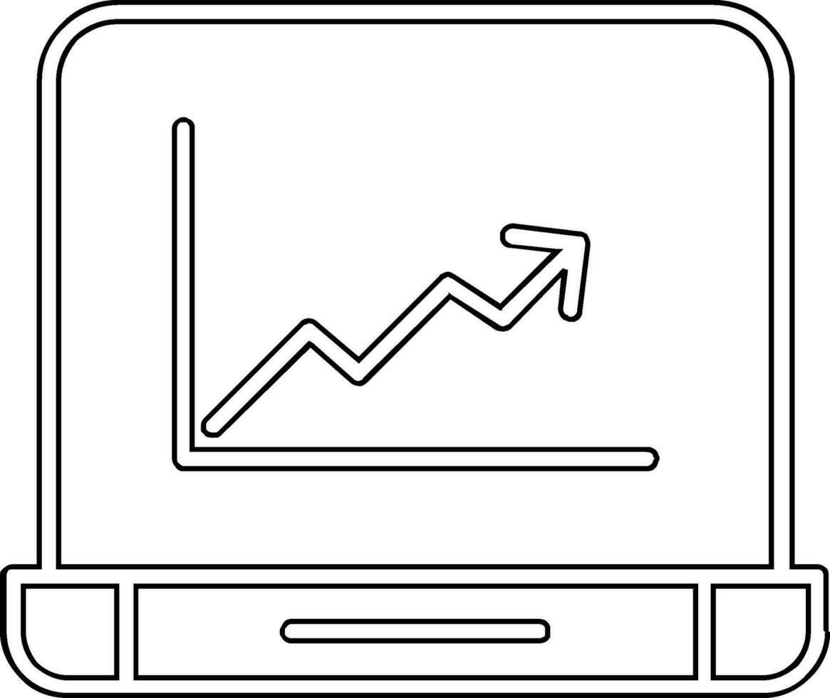 Progress Chart Vector Icon