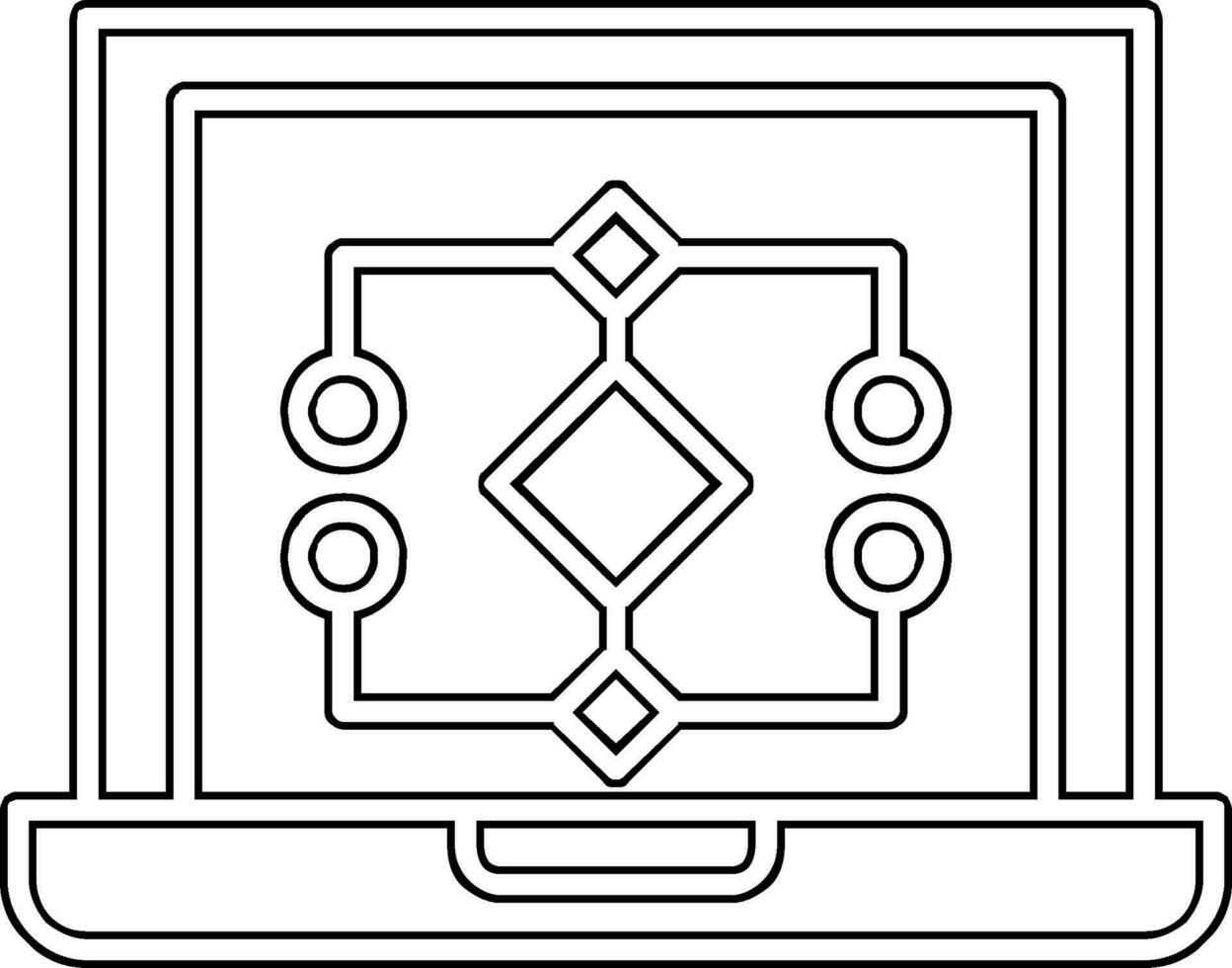 Data Model Vector Icon