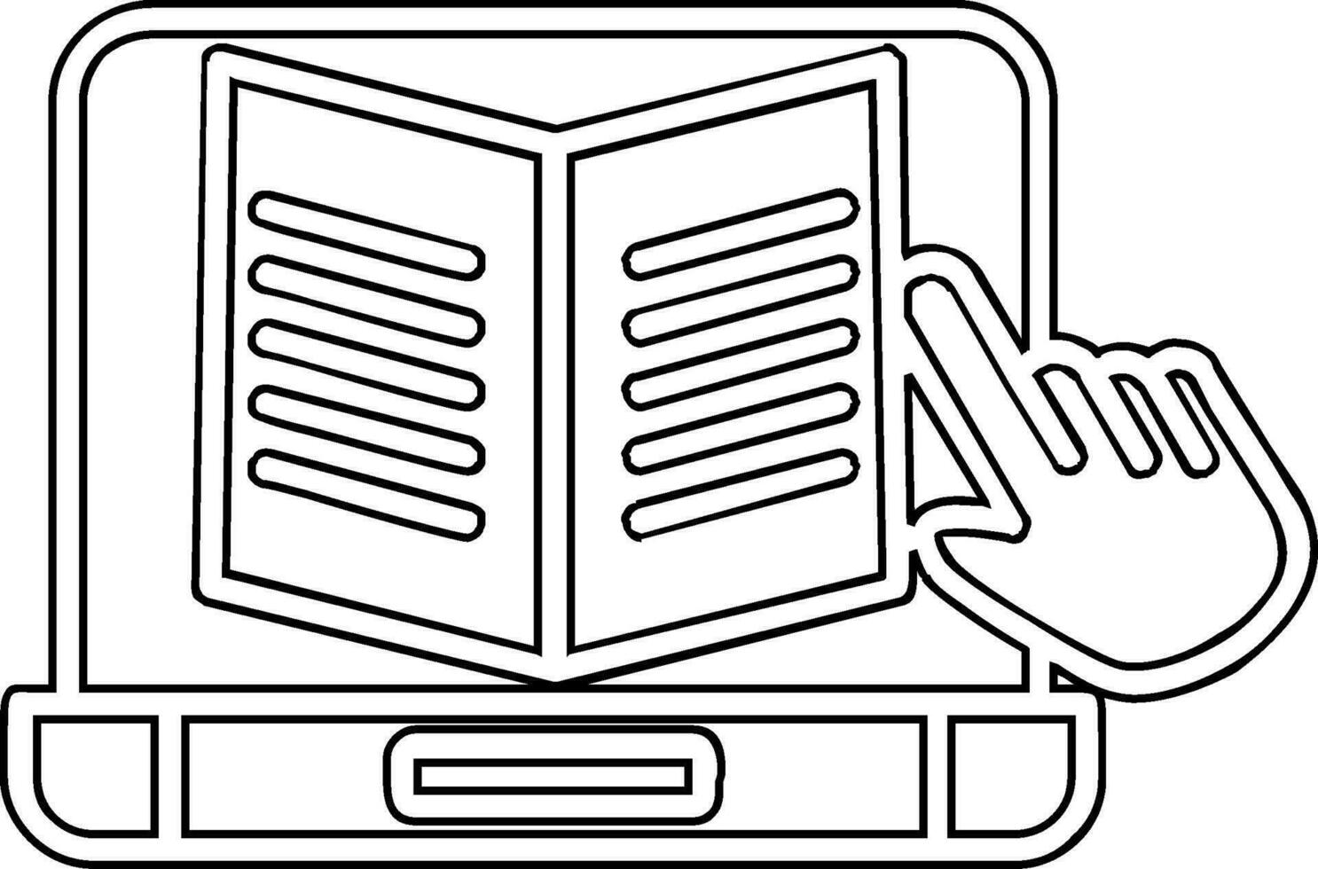 Ebook Vector Icon