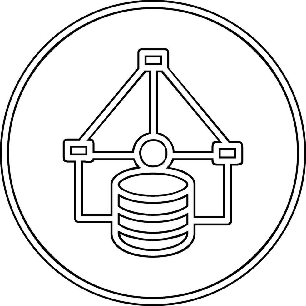 Data Model Vector Icon