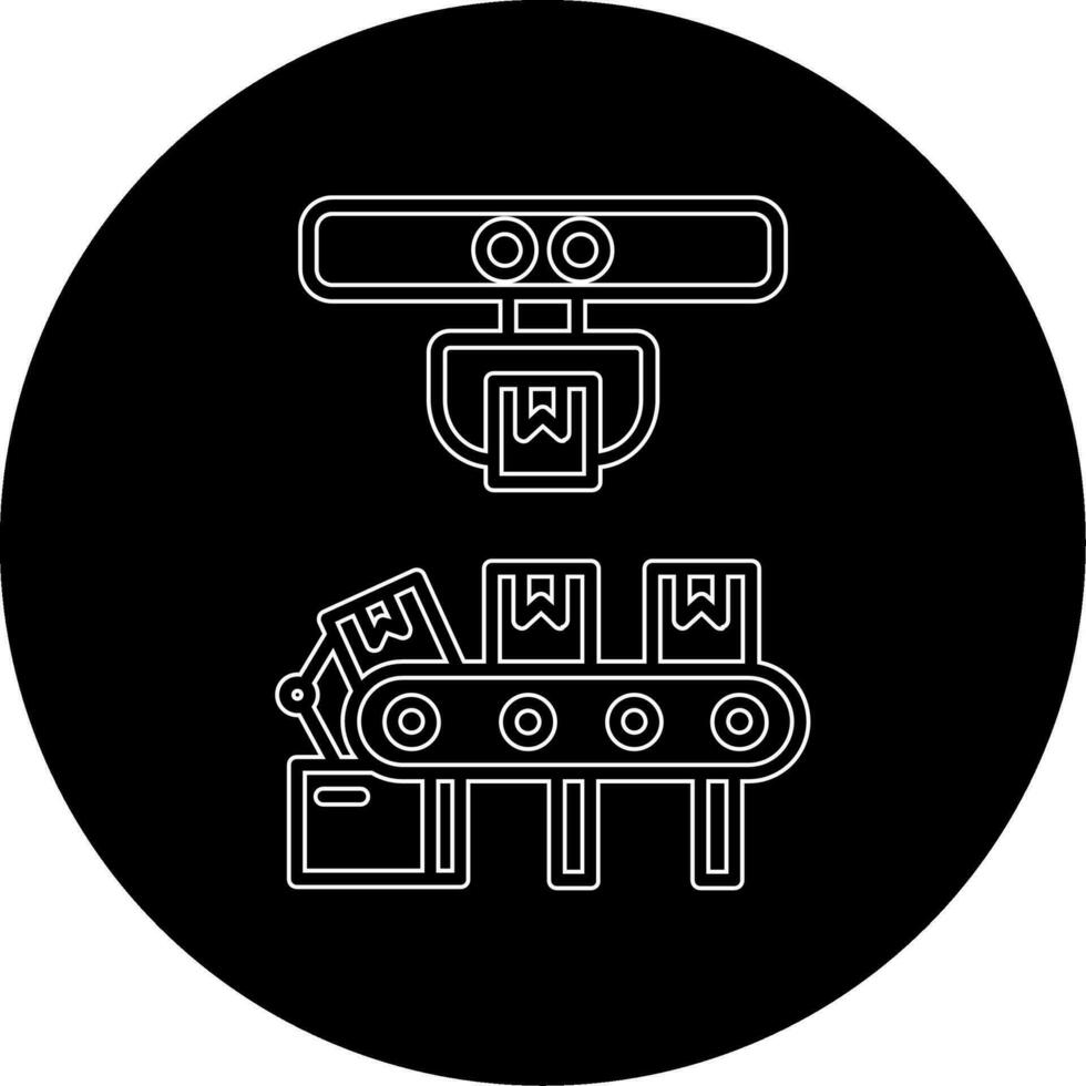 Conveyor Belt Vector Icon