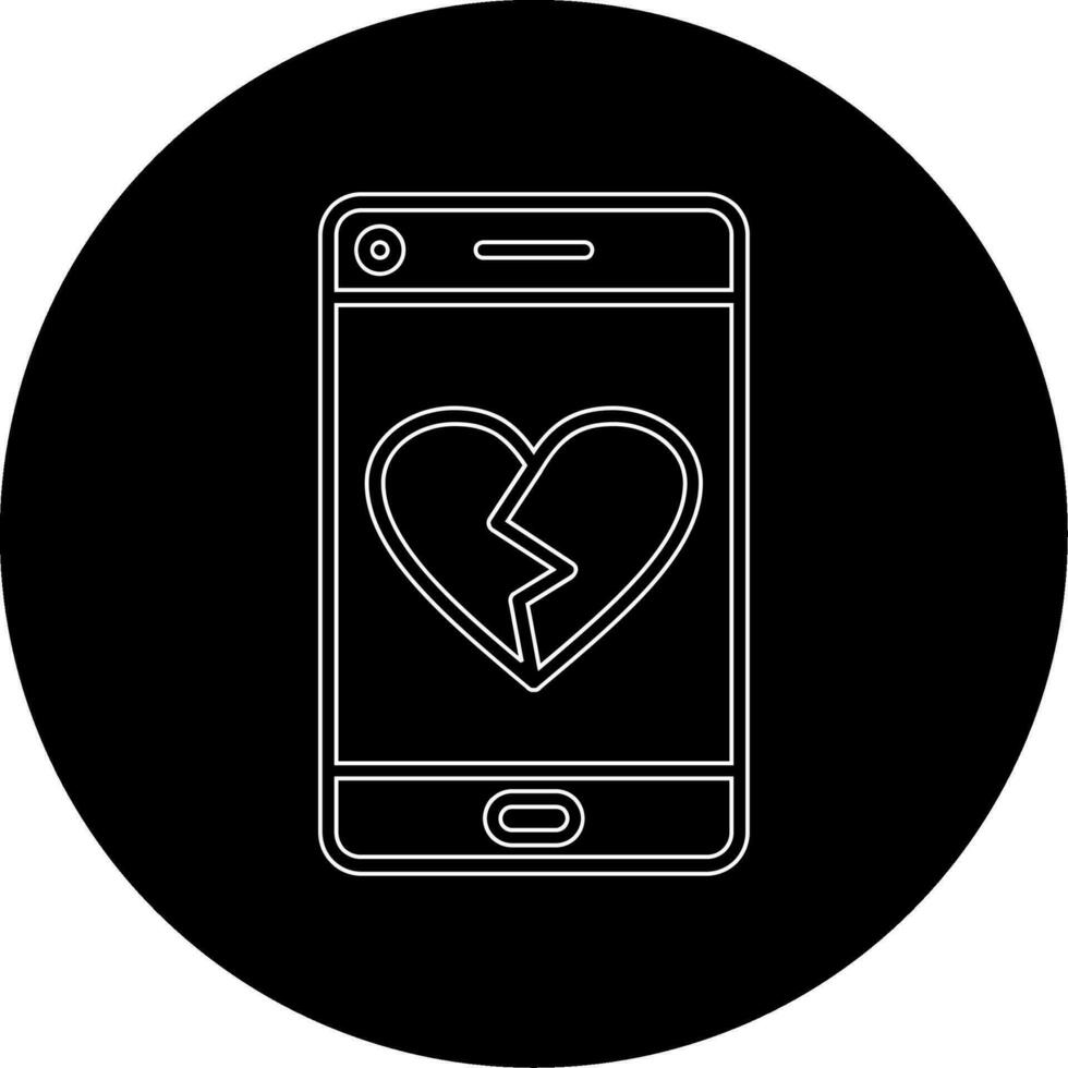 Heart Break Vector Icon