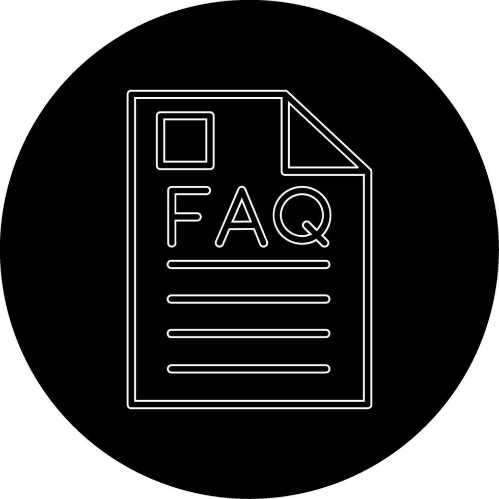 Faq Vector Icon