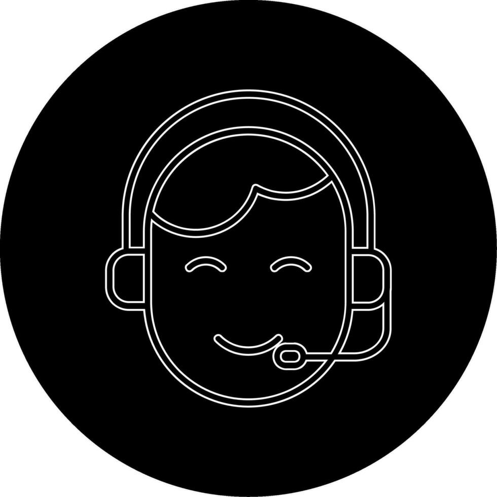 Customer Service Agent Vector Icon