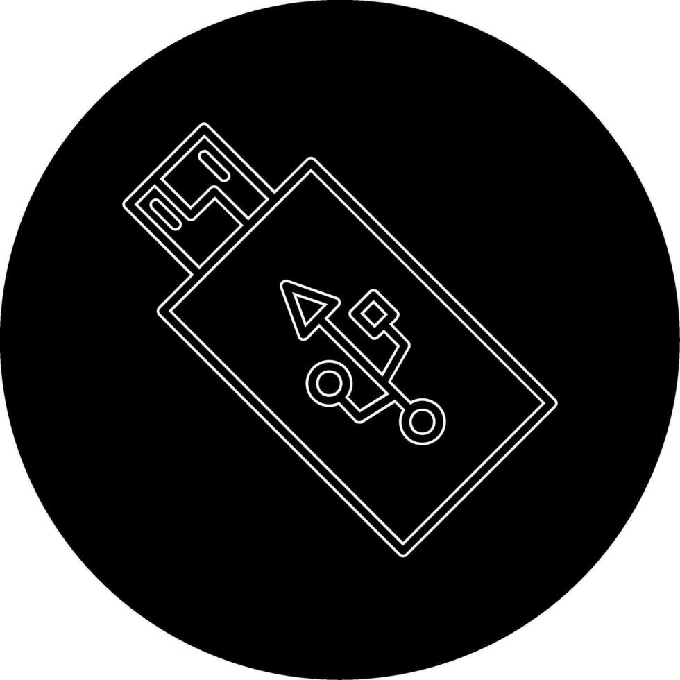 icono de vector de unidad usb