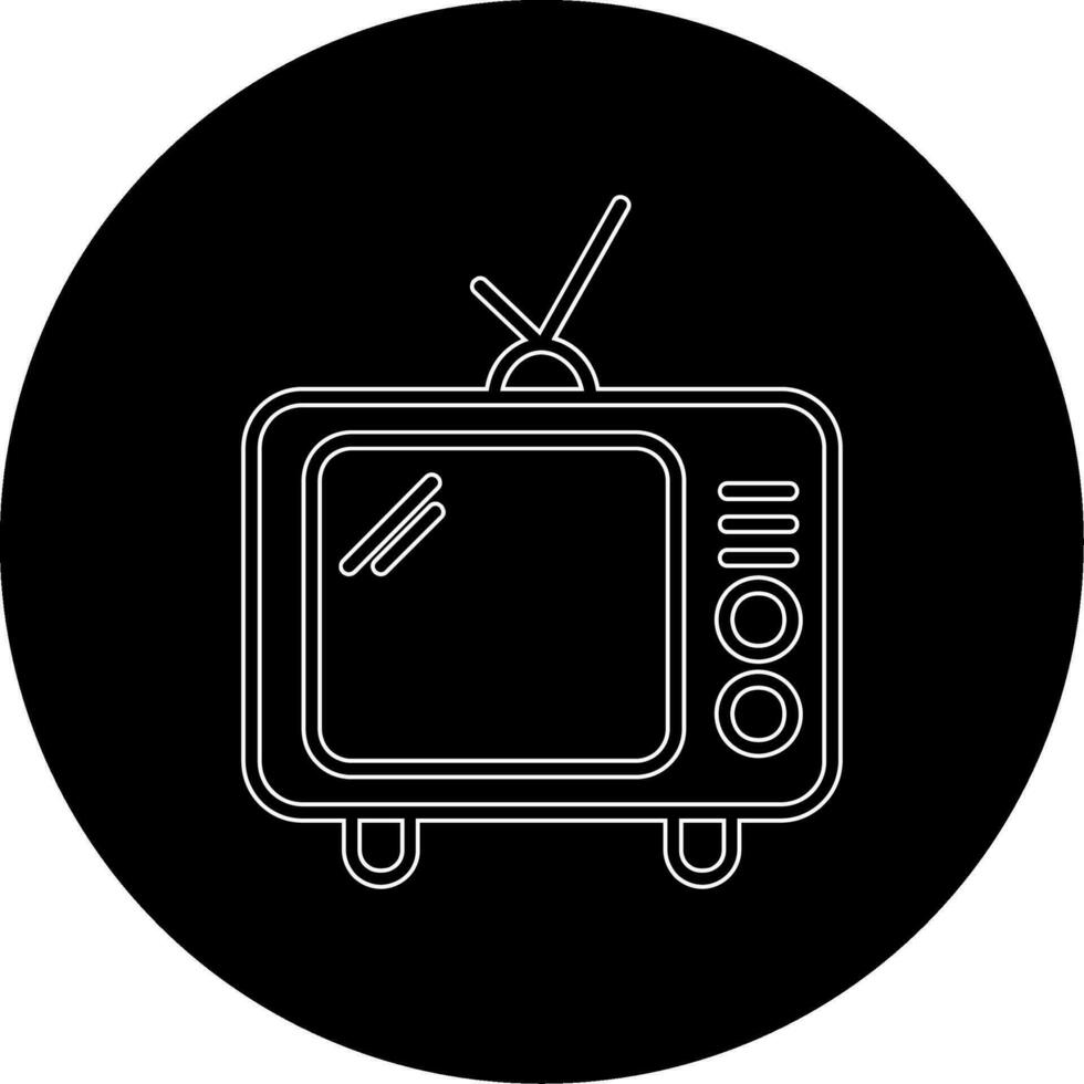 icono de vector de television