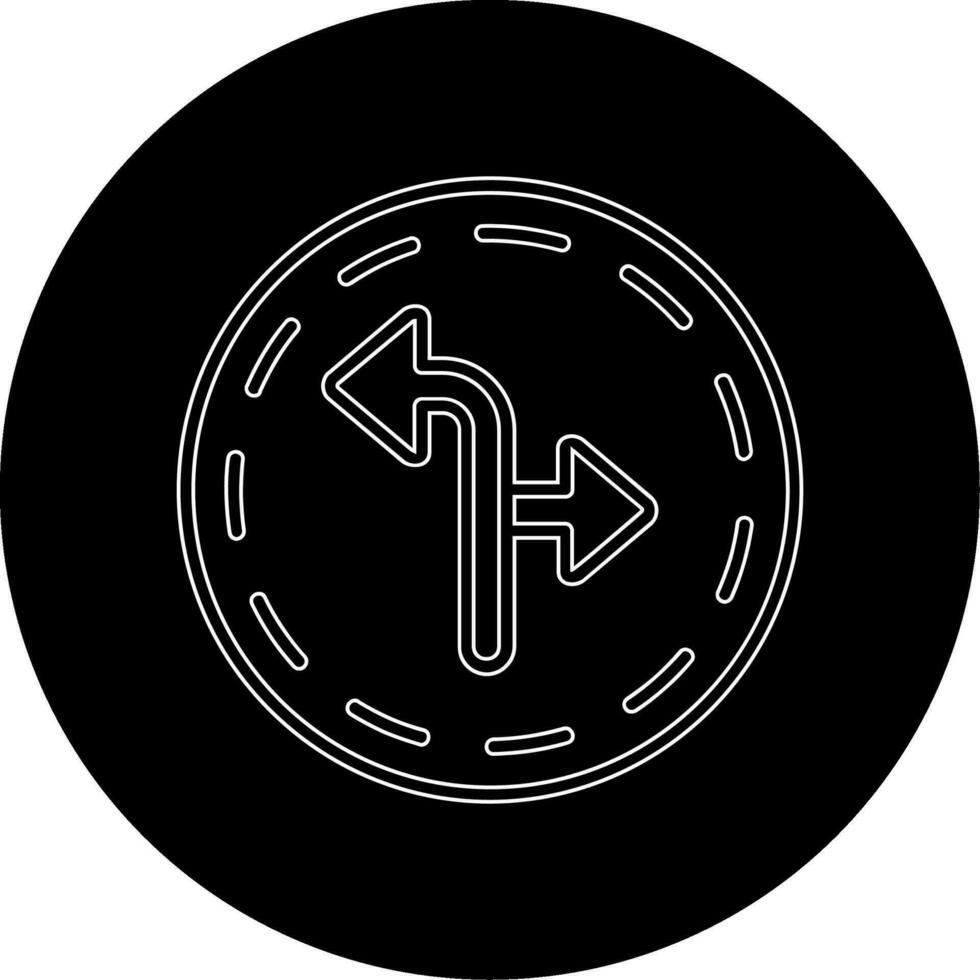 Turn Direction Vector Icon