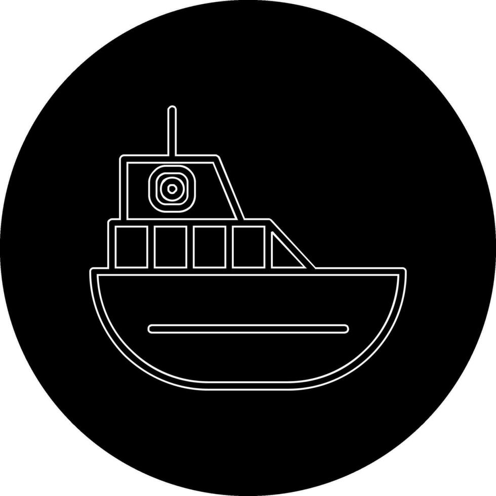 Yatch Vector Icon