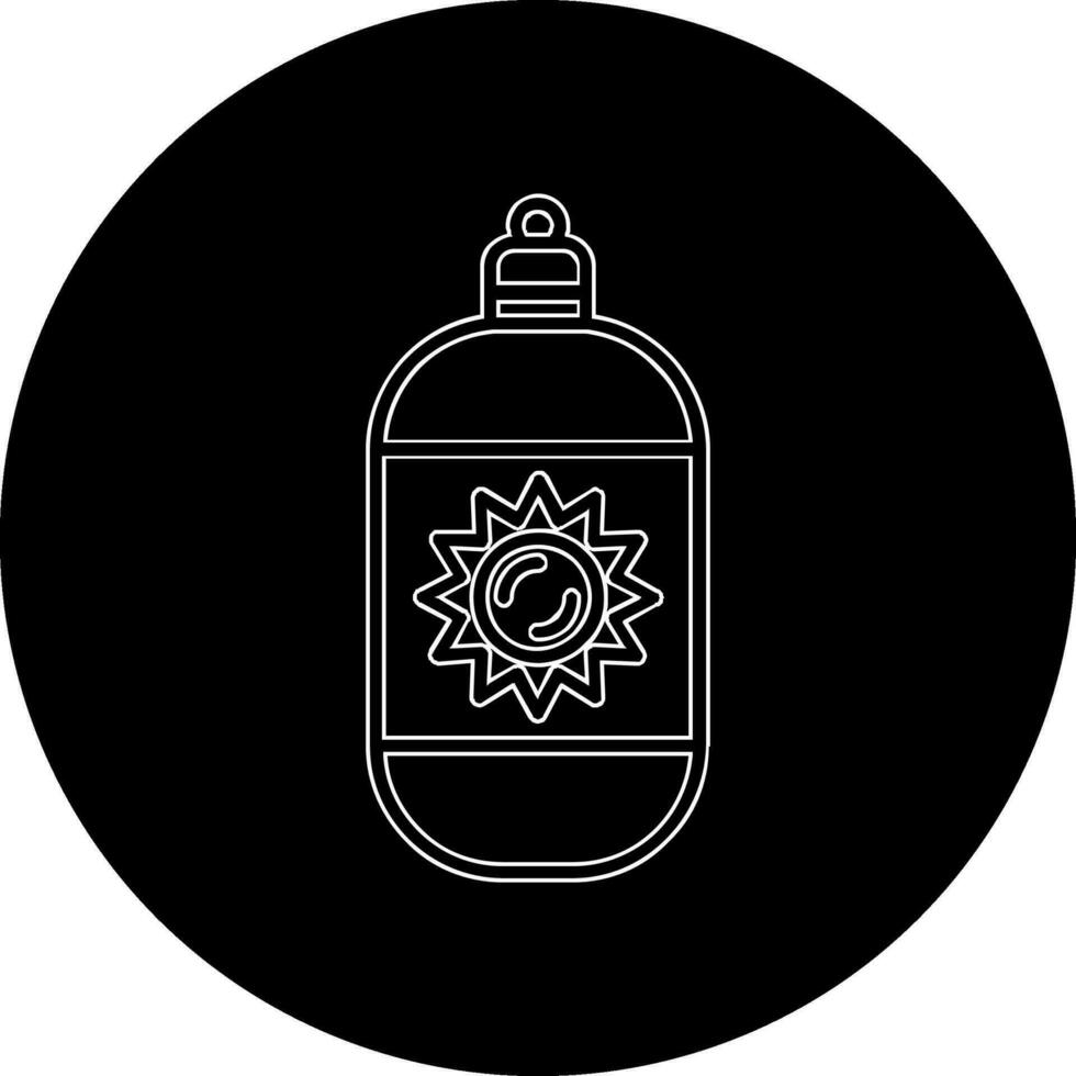 Sun Cream Vector Icon