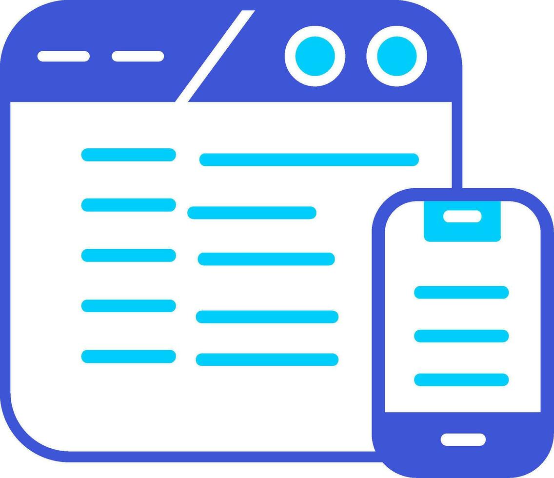 Responsive Vector Icon
