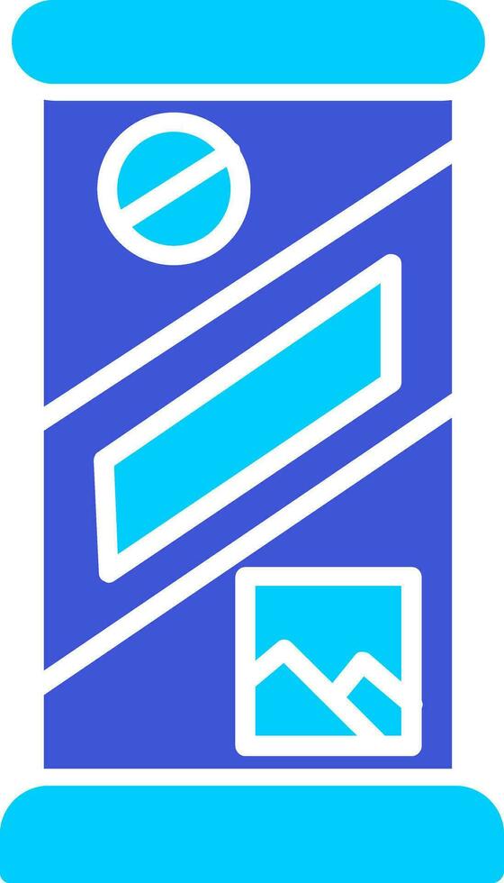 Roll Up Vector Icon