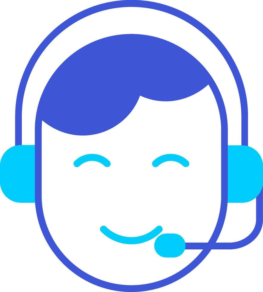 Customer Service Agent Vector Icon