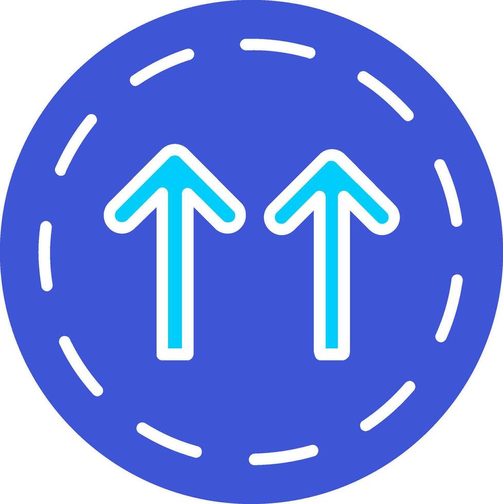 Up Arrows Vector Icon