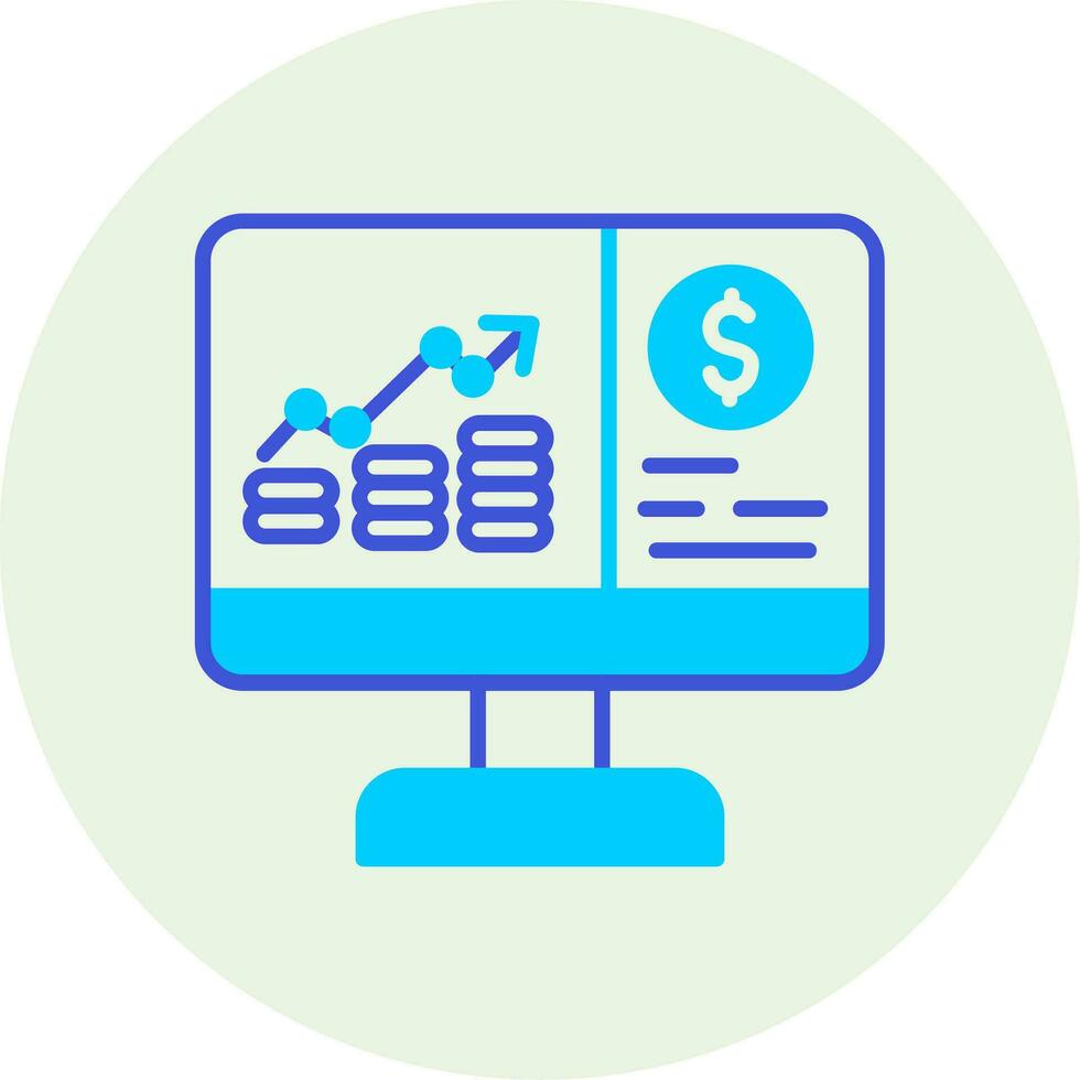 Stock Market Vector Icon