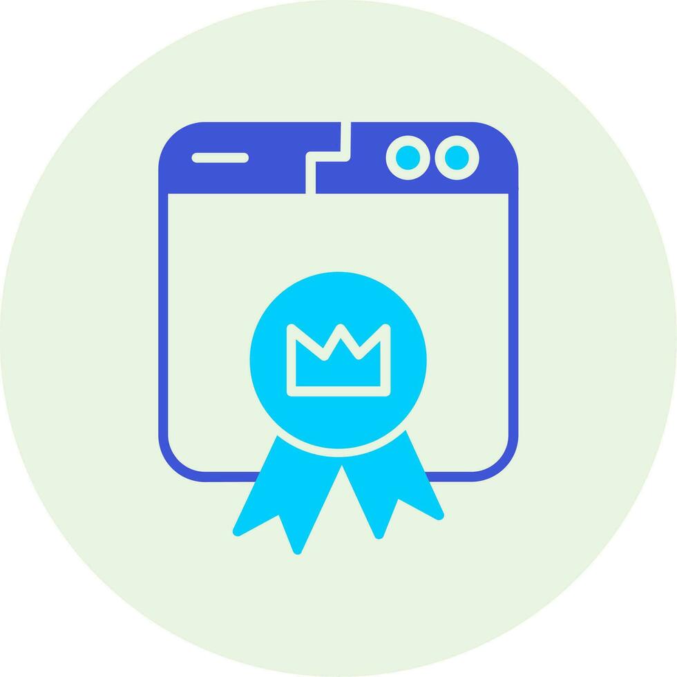 Premium Website Vector Icon