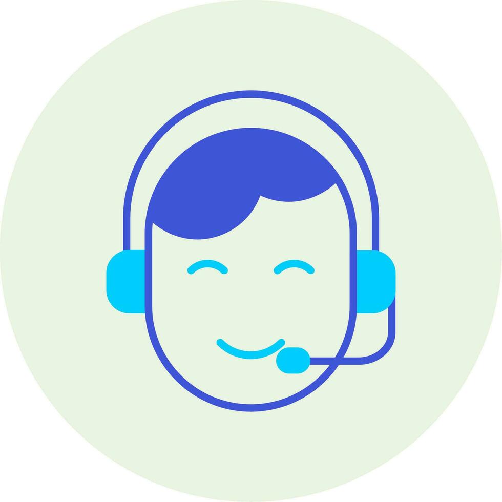 Customer Service Agent Vector Icon