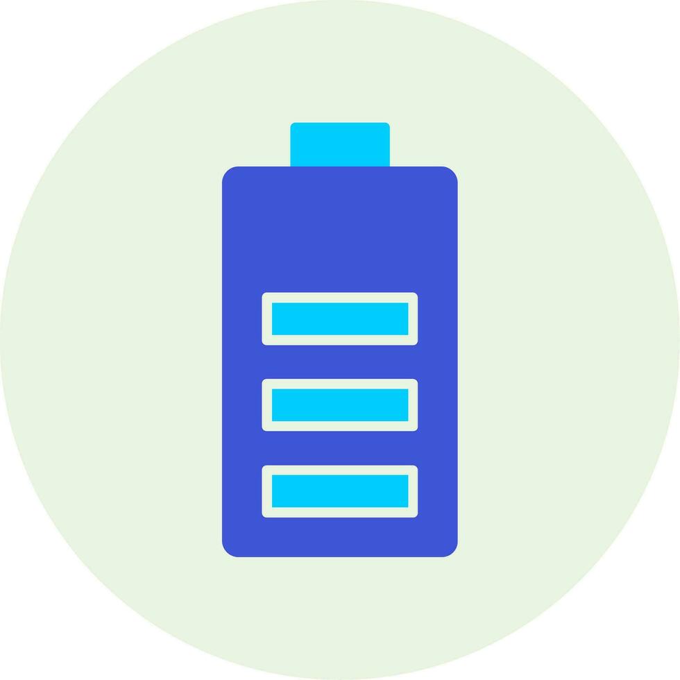 Battery Charged Vector Icon