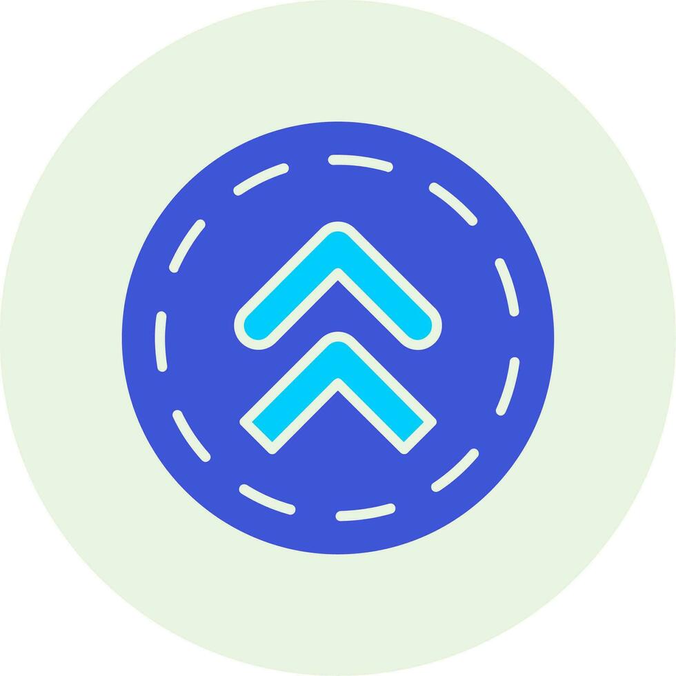 Up Arrows Vector Icon