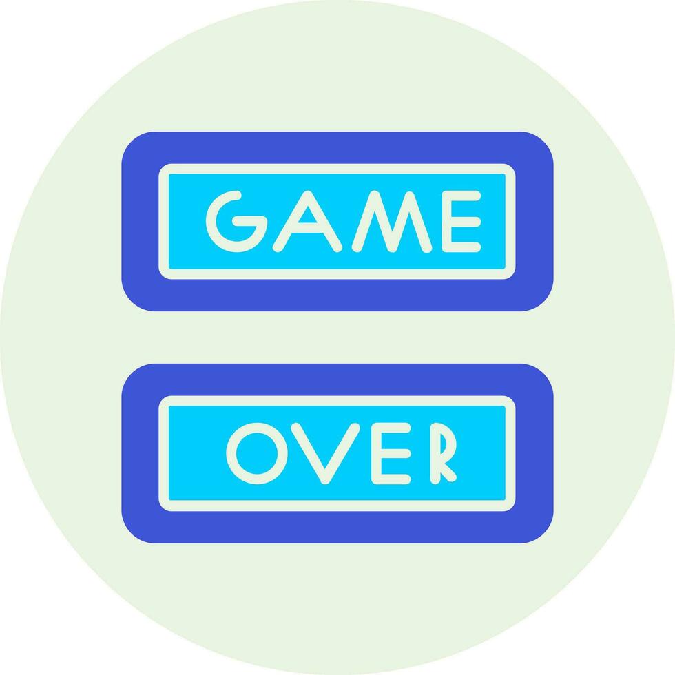 Game over Vector Icon