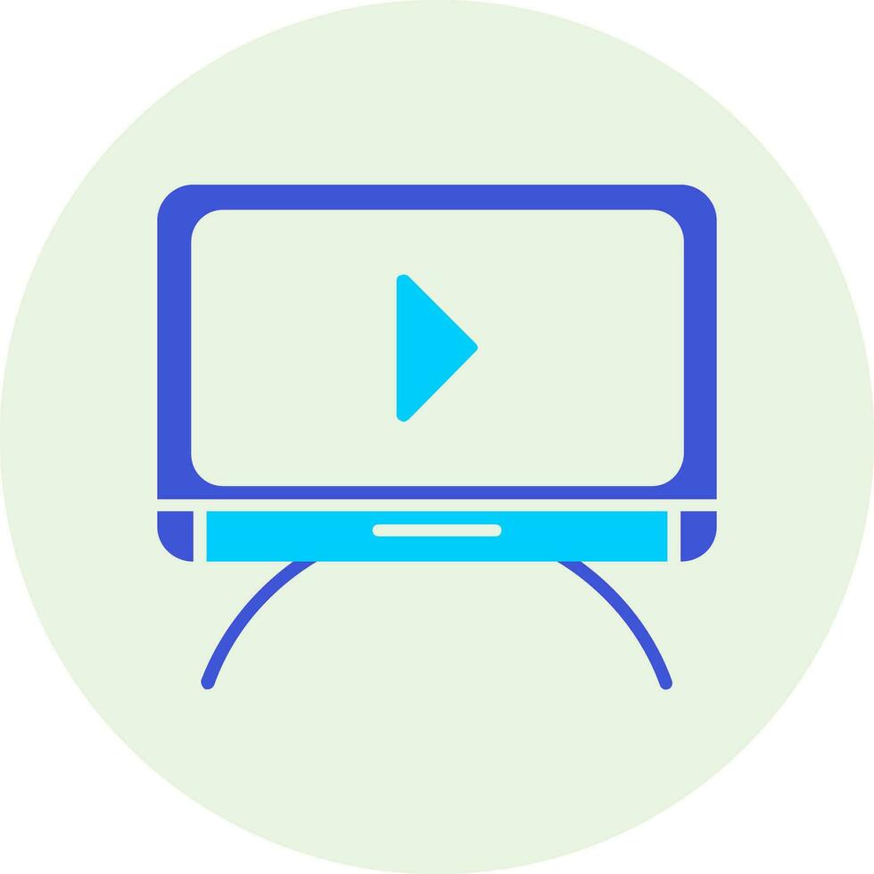 Tv moniter Vector Icon