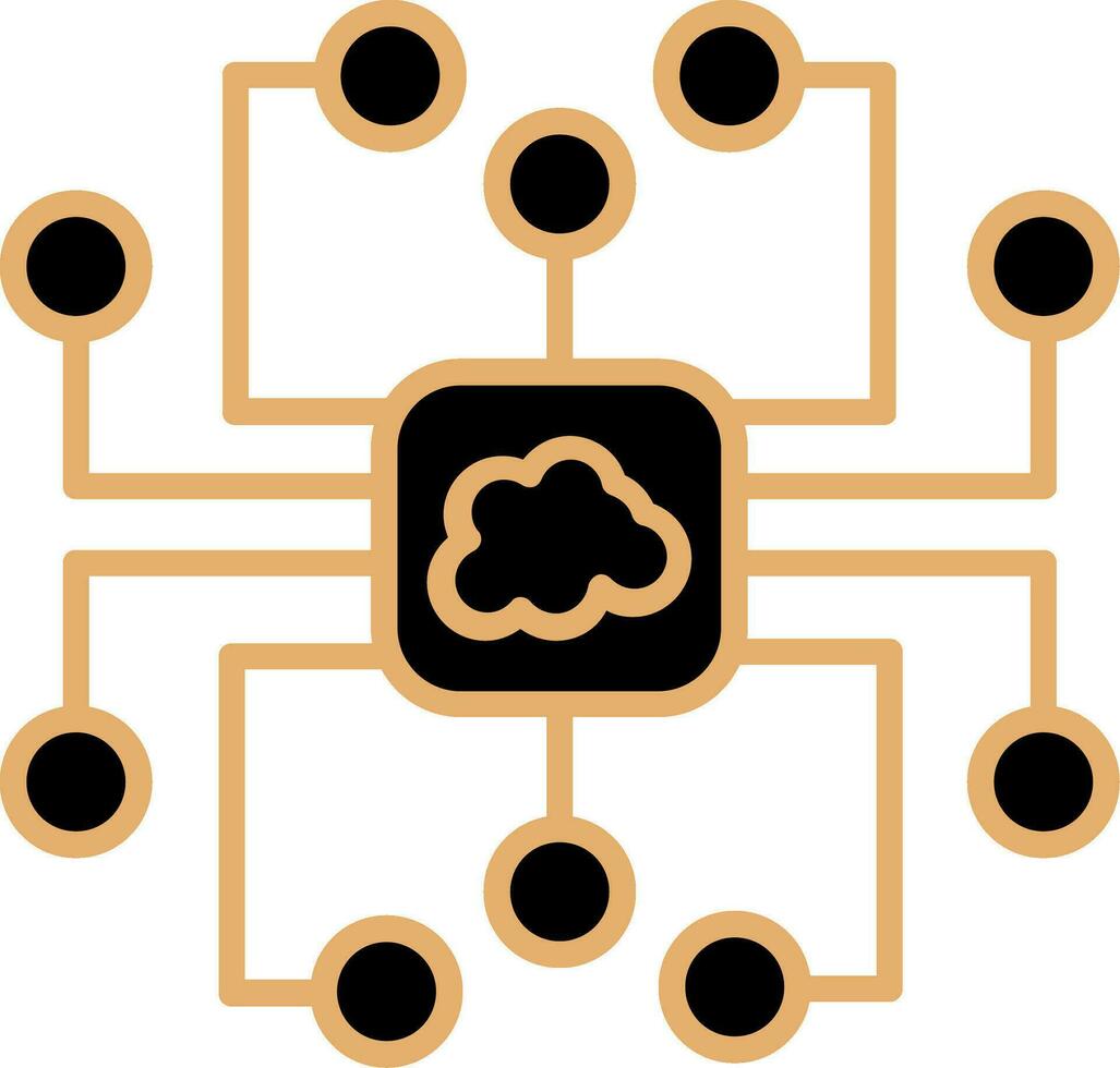 Artificial Intelligence Vector Icon