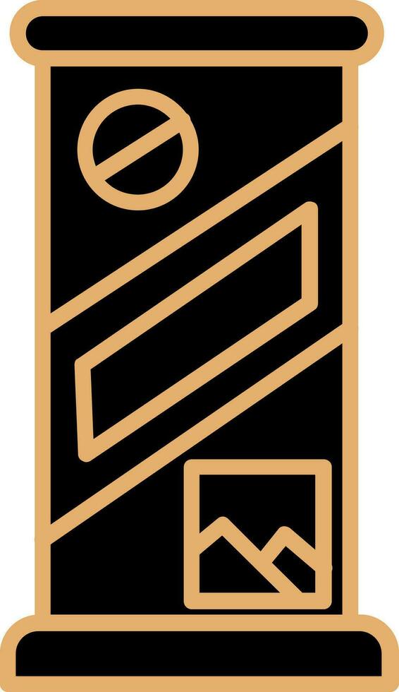 Roll Up Vector Icon