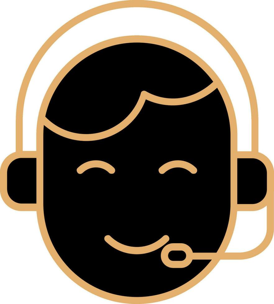 Customer Service Agent Vector Icon