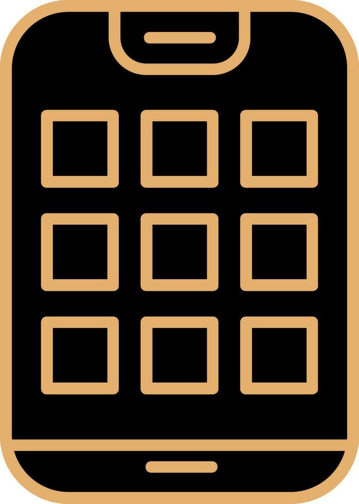 Dial Pad Vector Icon