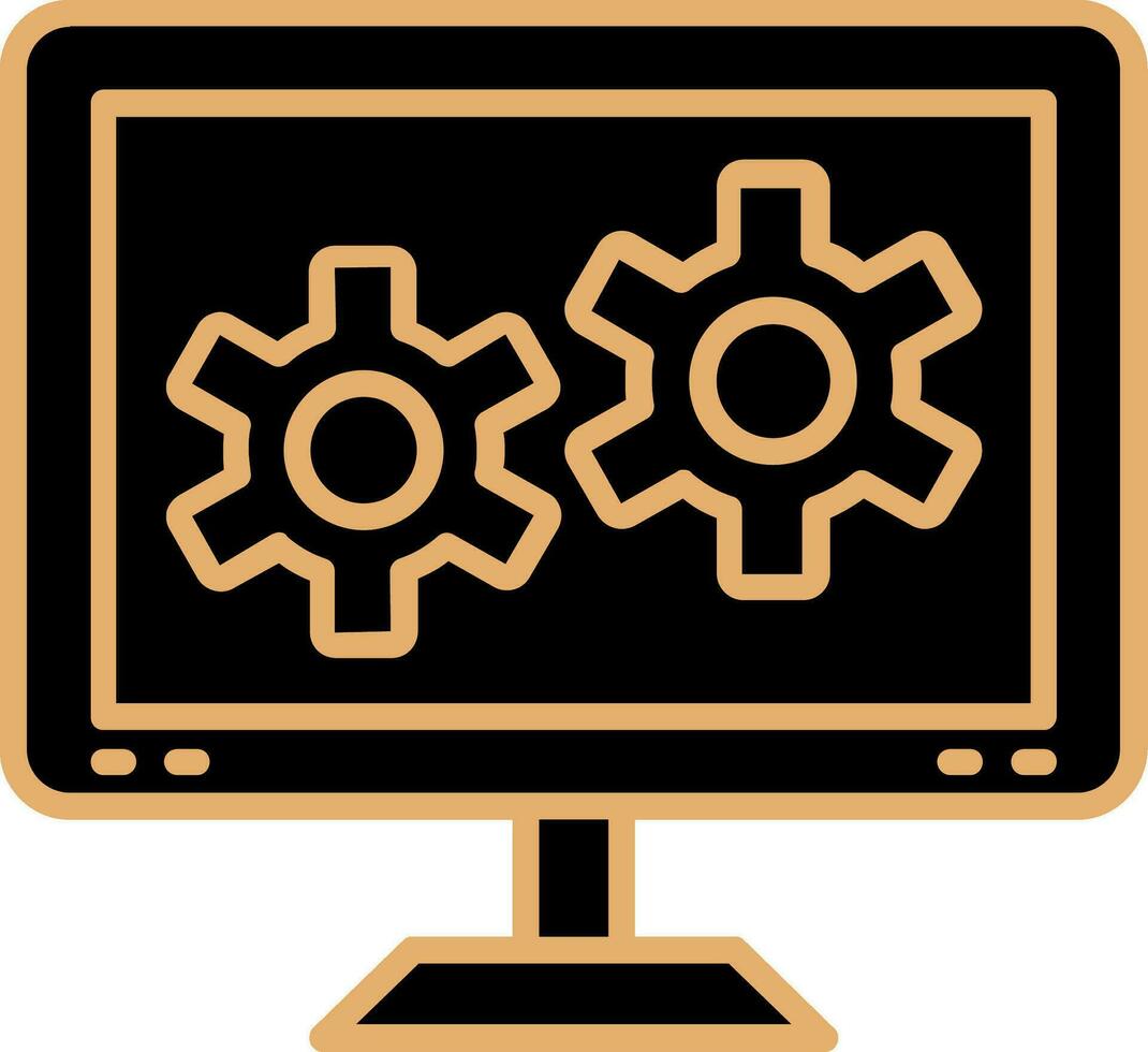 icono de vector de configuración