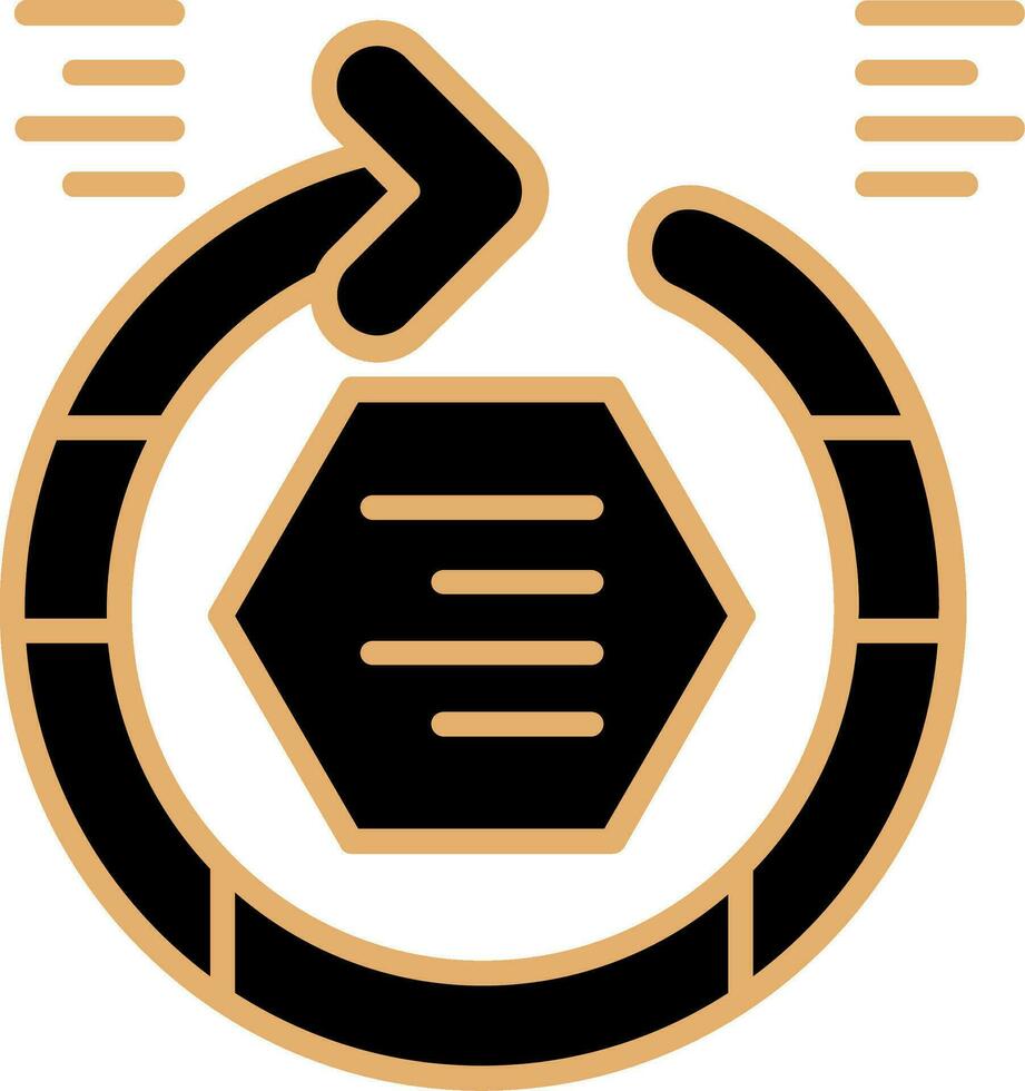 Circular Arrow Vector Icon