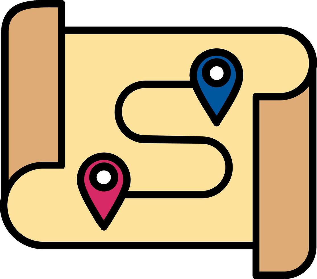 Map Vector Icon