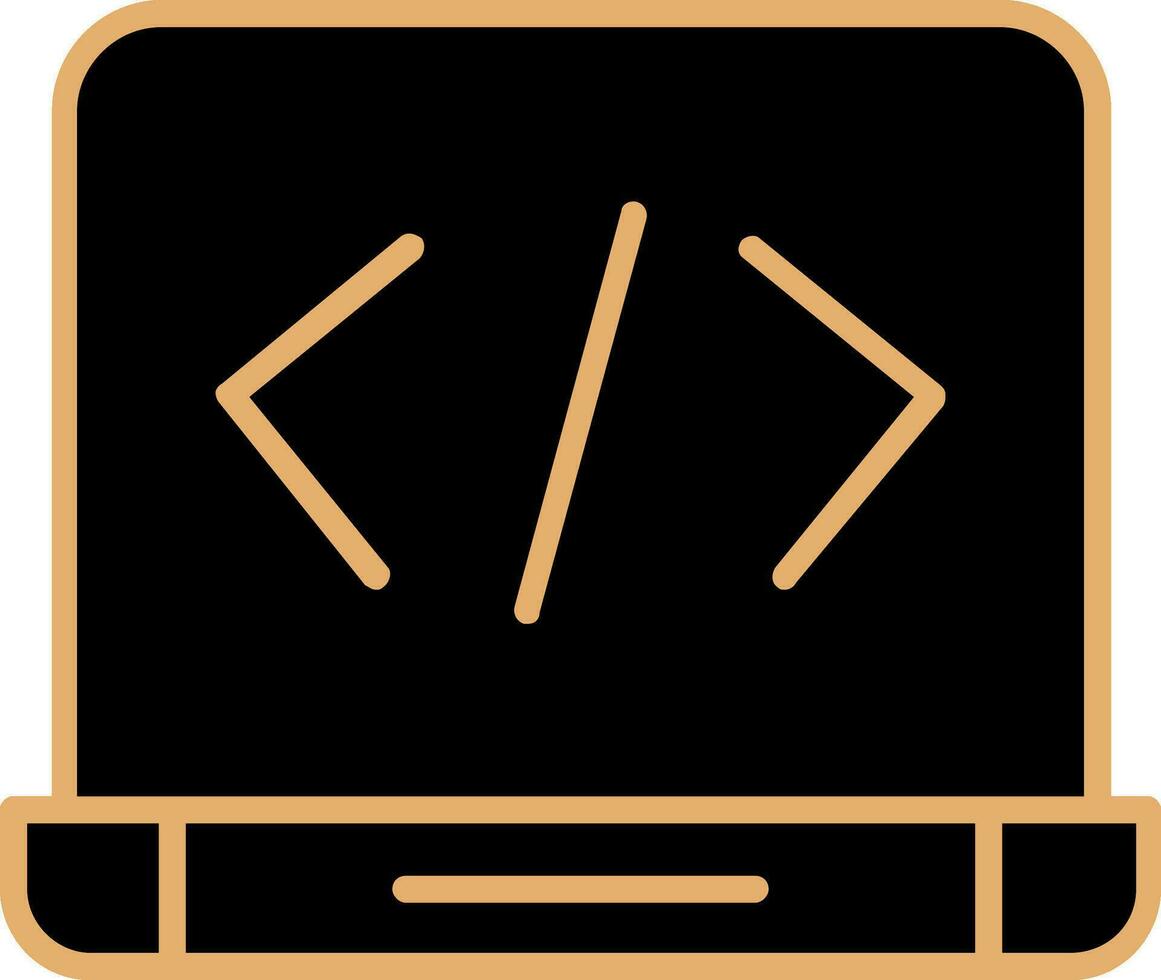 Web coding Vector Icon