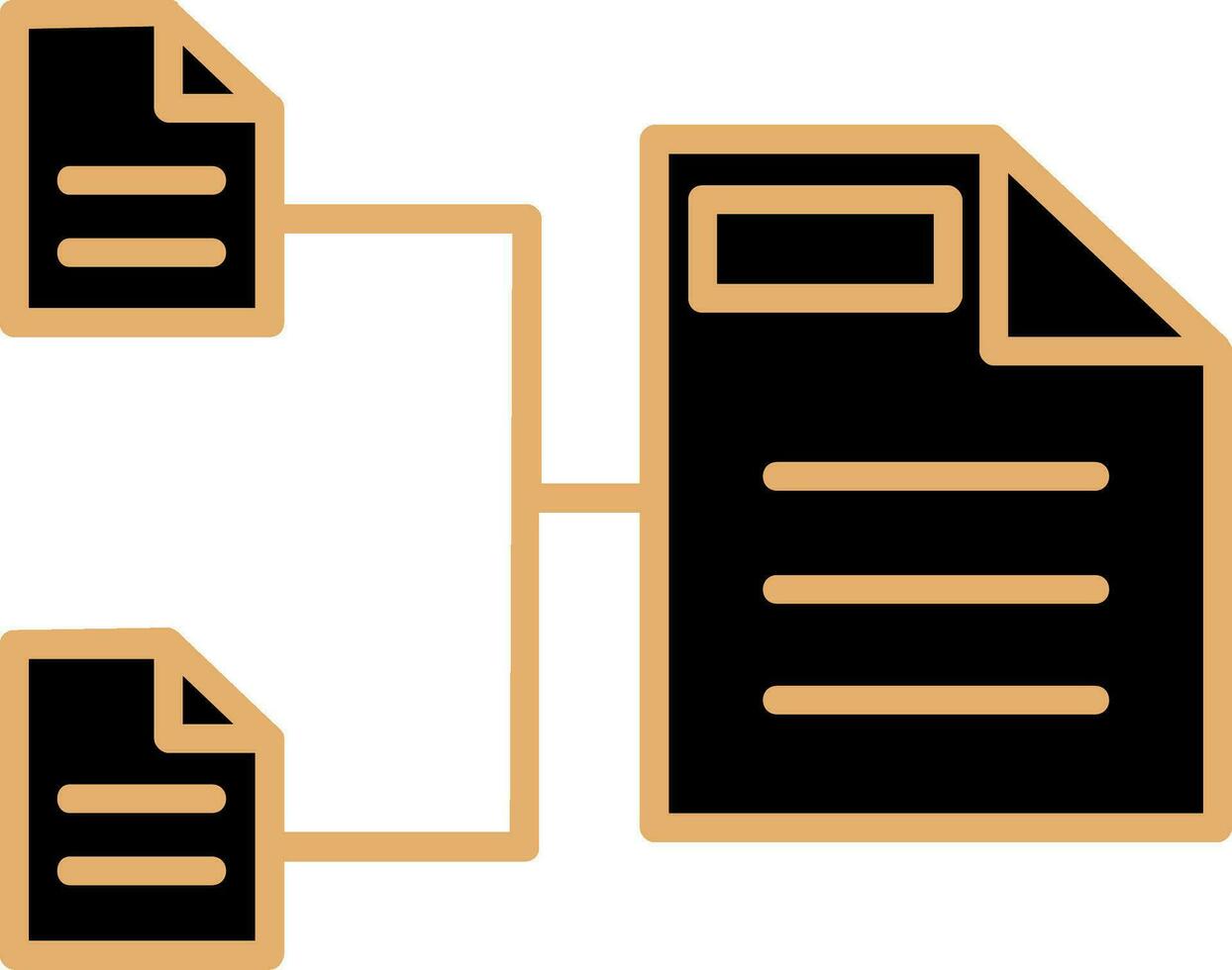 Data Model Vector Icon