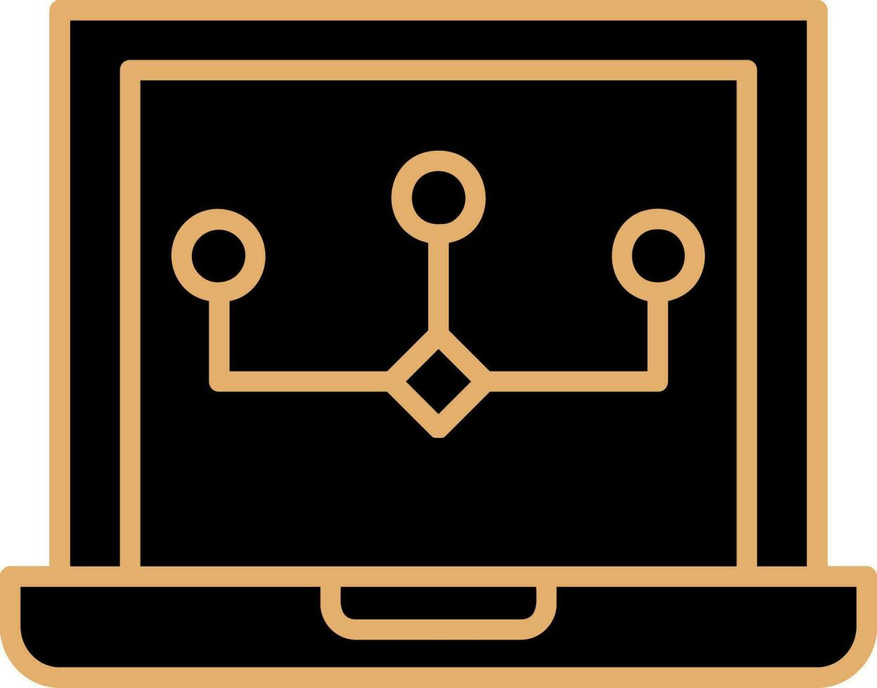 Data Modeling Vector Icon