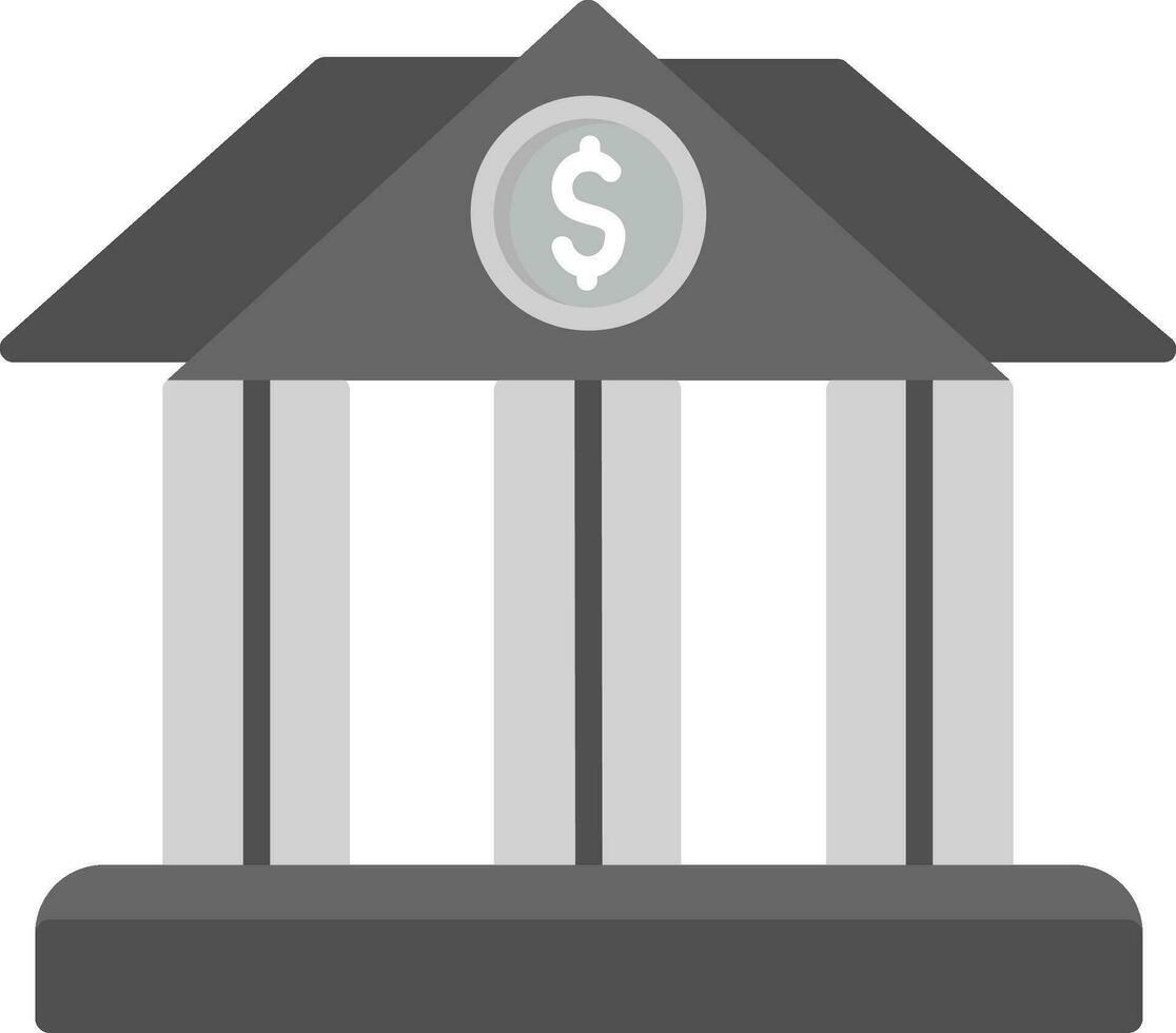 icono de vector de banco