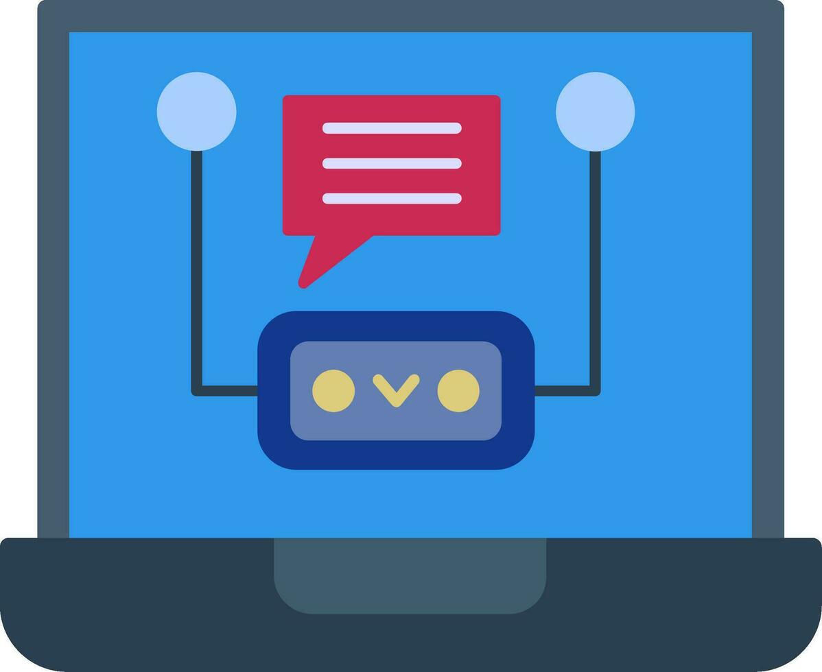 Live Chat Vector Icon