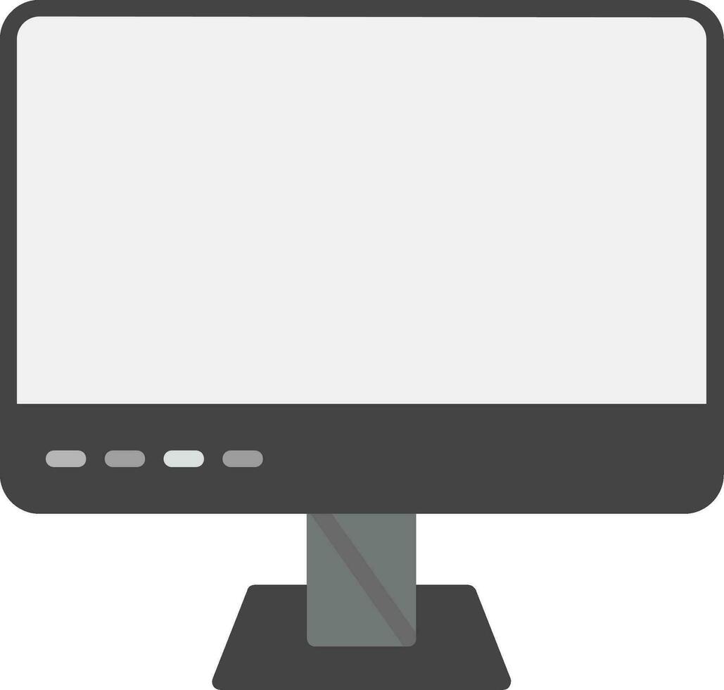 Lcd Vector Icon