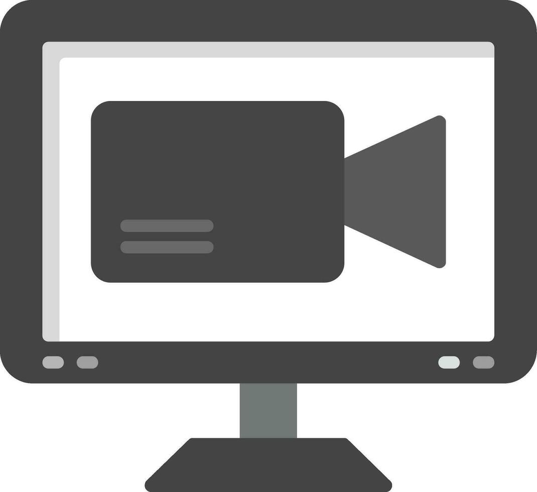 icono de vector de cámara de vídeo