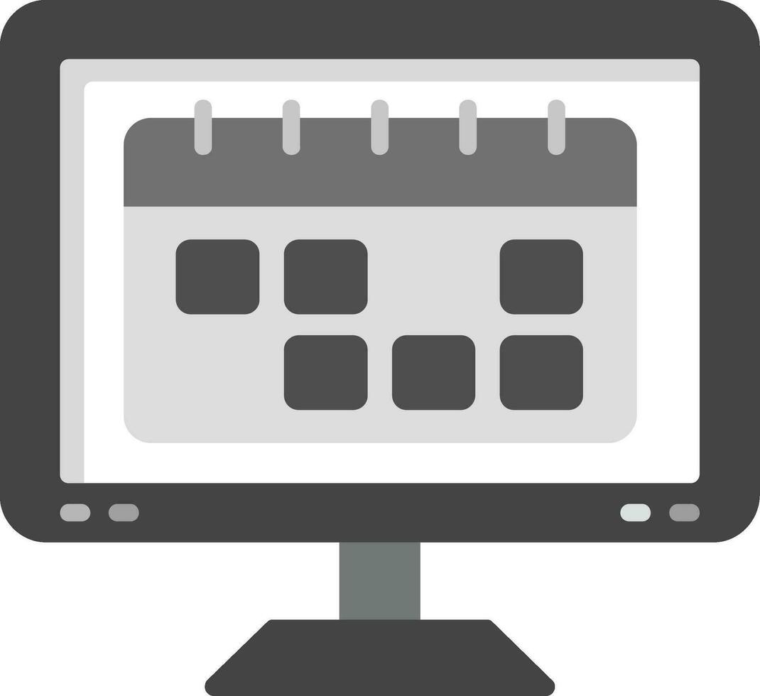 icono de vector de calendario