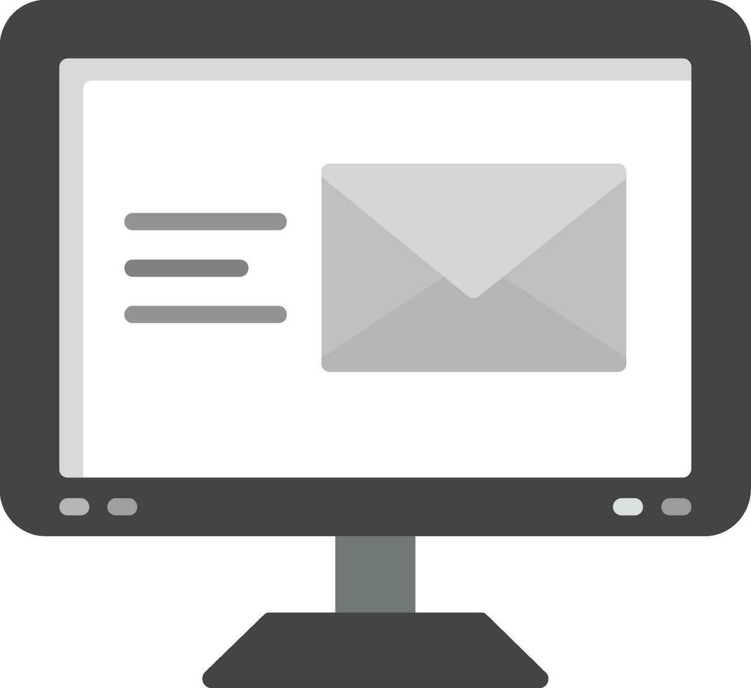 icono de vector de correo electrónico